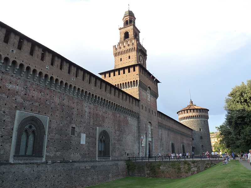 Sightjogging Mailand und sein Schloss 1